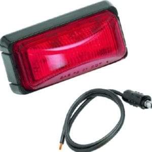 401581 LED Red Waterproof Sidemarker Clearance Light