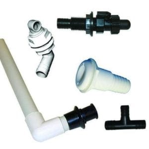 TH Marine Bait Tank Plumbing Kit BWK-2-DP