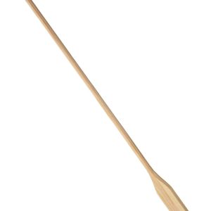 6.5' WOOD OAR-VARNISHED W/GRIP