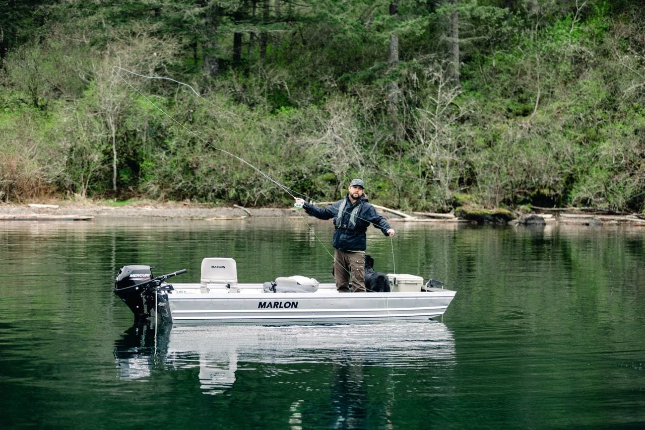 MARLON SP1455 FLAT BOW WELDED JON BOAT 15