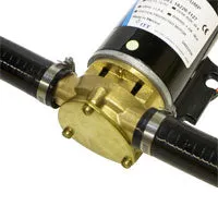 Connect hose directly to the Jabsco Ballast Puppy Pump