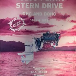 SELOC 3602 REPAIR MANUAL For VOLVO PENTA STERN DRIVE ENGINE 1992-93 OHC & DOHC