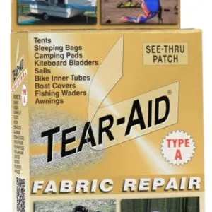 Tear-Aid Repair Patches Type A Fabric Kit, Gold