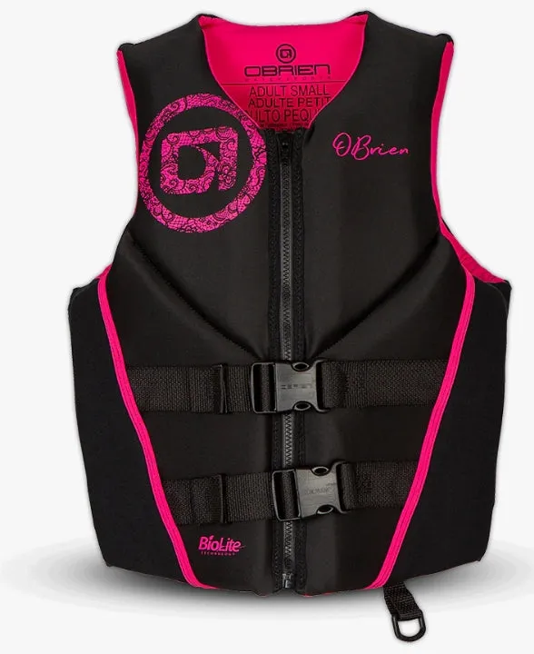 O'Brien Women's Traditional RS Life Jacket - Pink XL