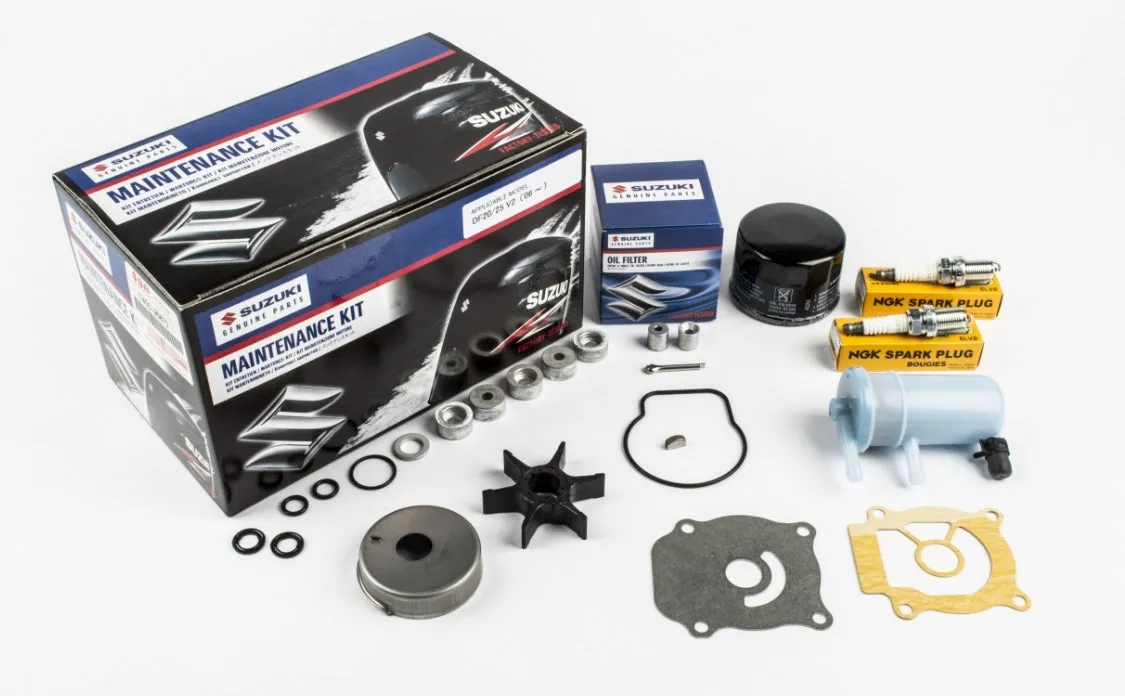 Genuine Suzuki Outboard DF20/25 V2 Marine Maintenance Service Kit 17400-95872