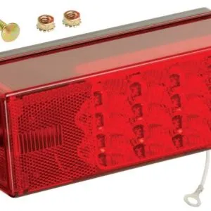 Wesbar 407535 Left Hand Low Profile LED Waterproof 8-Function Tail Light One Size