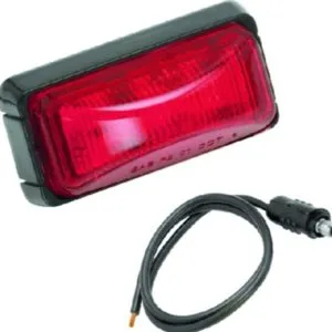401581 LED Red Waterproof Sidemarker Clearance Light
