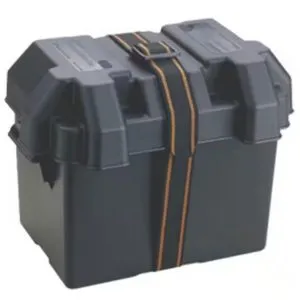 Black Vented Standard Battery Box