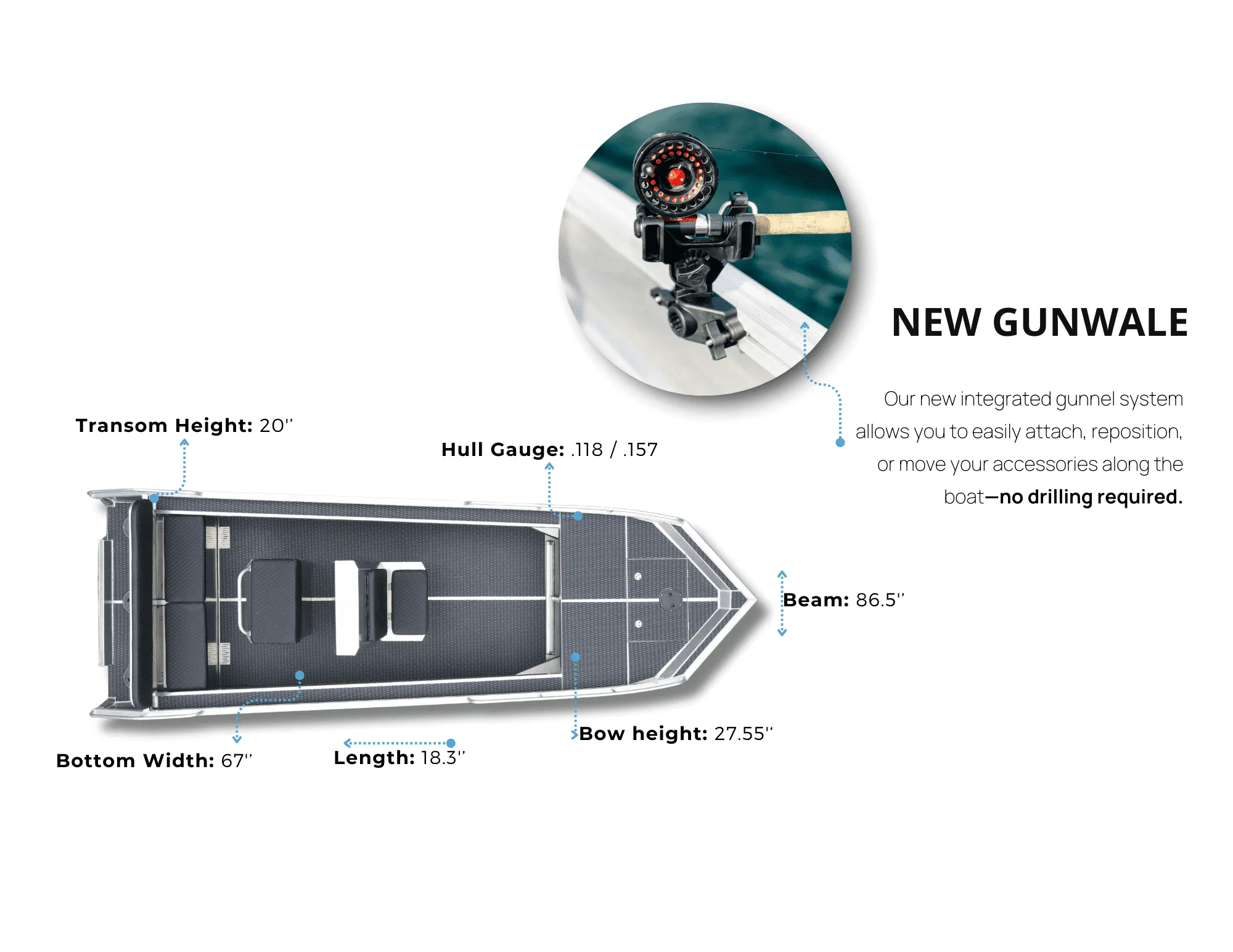 Marlon SP18L Jon Boat - Image 8