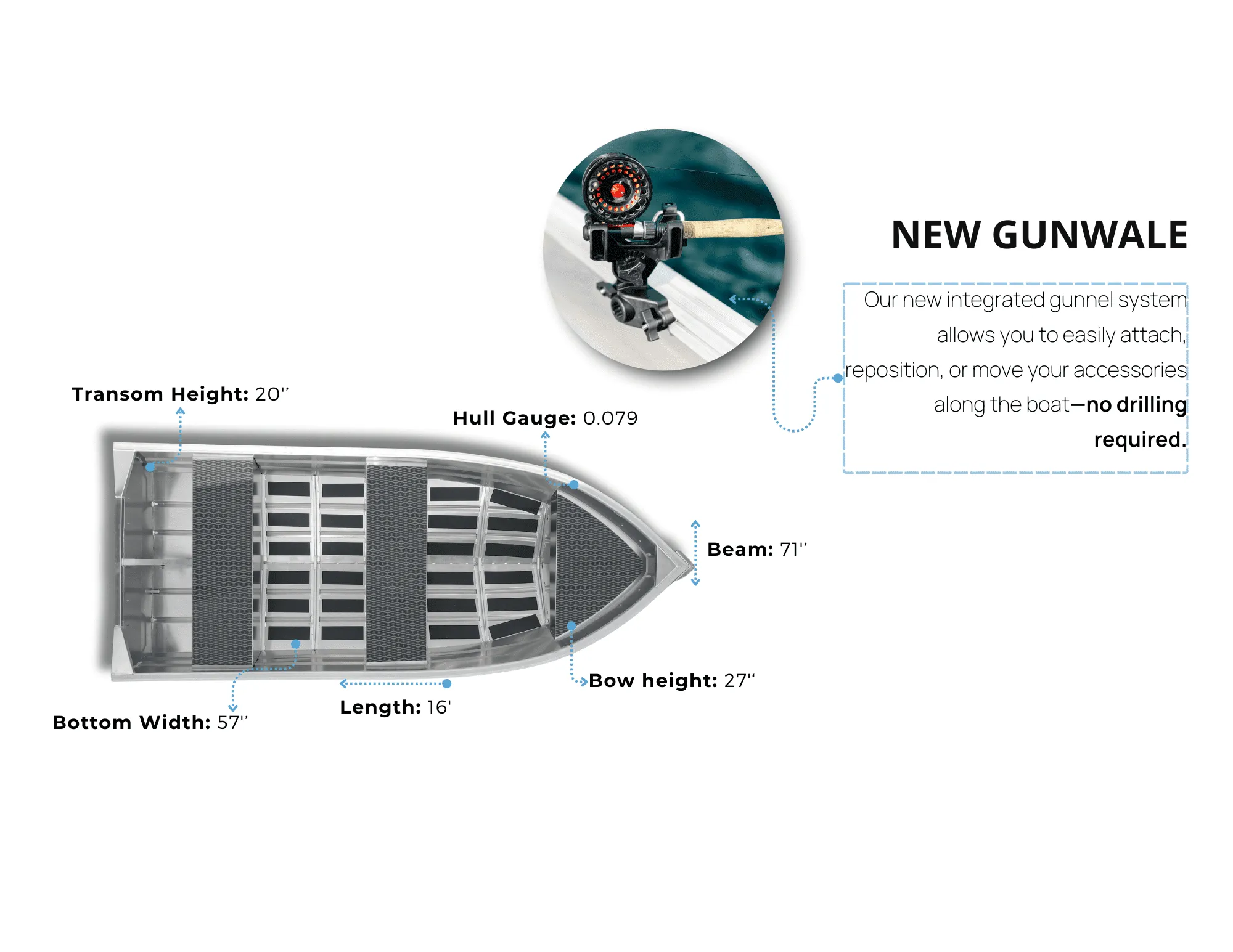 Marlon SWV16L Utility Boat - Image 7