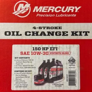 Mercury Marine 150HP Four Stroke 10W-30 Oil Change Kit 8M0107512