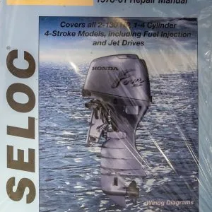 Repair Manual - Honda Outboards, 1978-2001, All models, 2-130HP