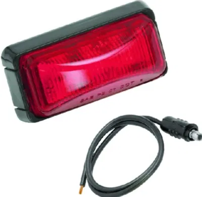 401581 LED Red Waterproof Sidemarker Clearance Light